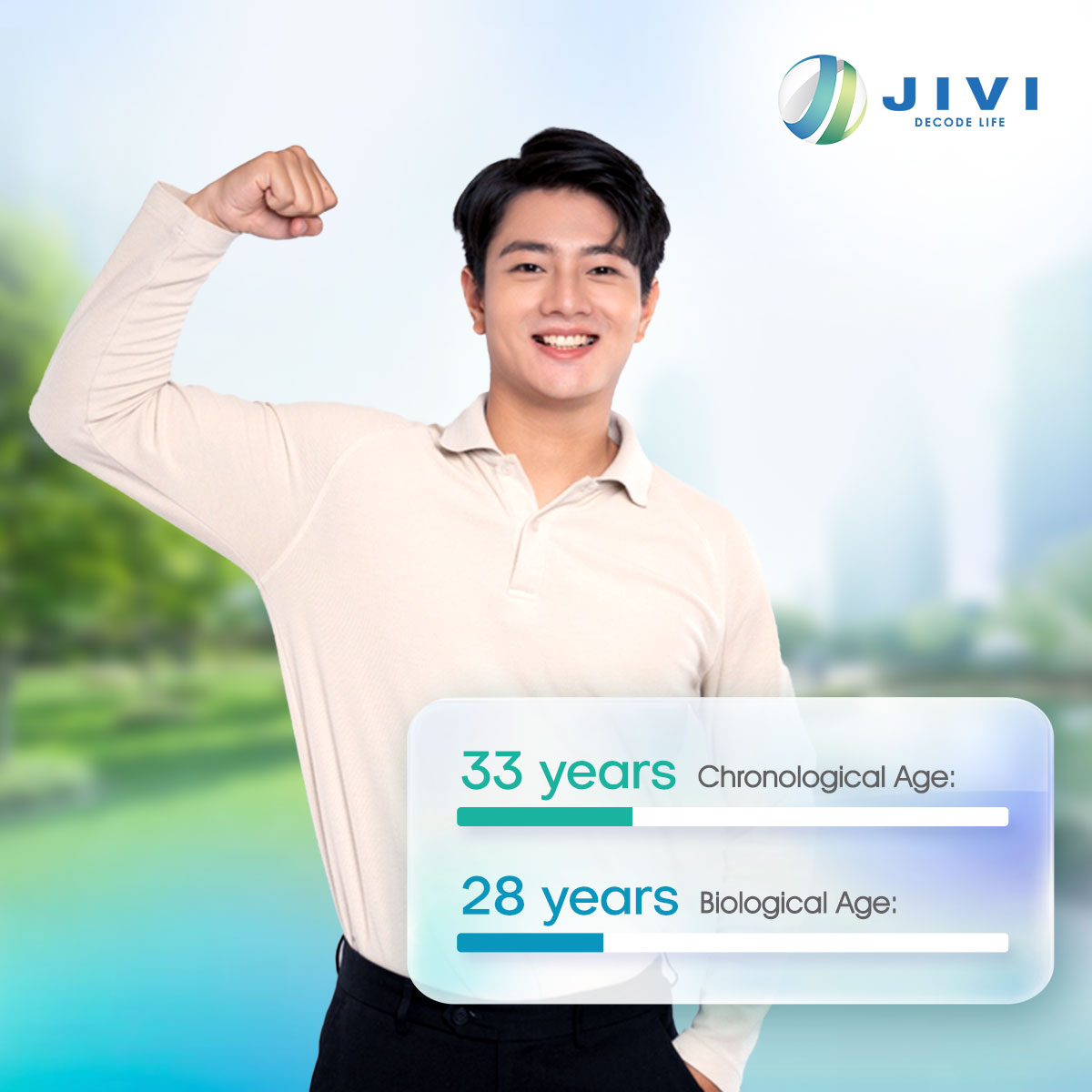 Young and Healthy Man